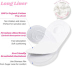 Livlit Ultra Thin Panty Liners Sanitary Pads, 100% Certified Organic Cotton - Image 7