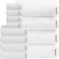 SEMAXE 12-Piece Family Bathroom Towel Set by SEMAXE