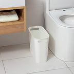 rejomiik Small Trash Can, 3.5 Gallon Garbage Can Slim Waste Basket Plastic - Image 2