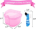 Denture Bath Case Denture Soaking Cup - Image 5