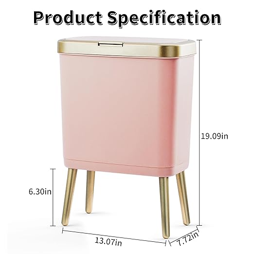 Procade 2Pack Office Trash Can - Image 2
