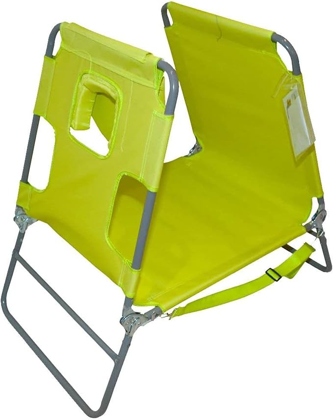 Ostrich The Original Chaise 72 x 22 Inch Lounge Portable Reclining Lounger, Outdoor Patio, Beach, Lawn, Camping, or Pool Tanning Chair, Lime Green - Image 7