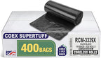Aluf Plastics - COEX 3 Ply Garbage Bags, 33 Gallon, 1.5 Mil by AlufPlastics