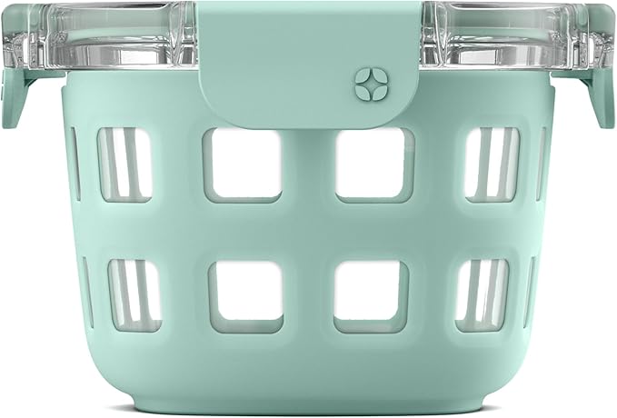 Ello DuraGlass Rounds Glass Food Storage Containers by Ello
