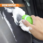 Car Carpet and Upholstery Cleaning Brush, Stiff Bristle Car Detailing Carpet - Image 5