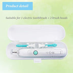 2 Pcs Electric Toothbrush Travel Case, Portable Toothbrush Holder - Image 3