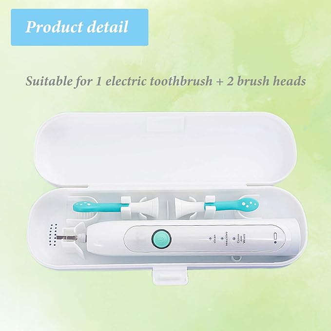 2 Pcs Electric Toothbrush Travel Case, Portable Toothbrush Holder - Image 3
