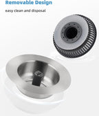 Universal 3 in 1 Kitchen Sink Drain Strainer Stopper Combo, Anti-Clog and Easy - Image 6