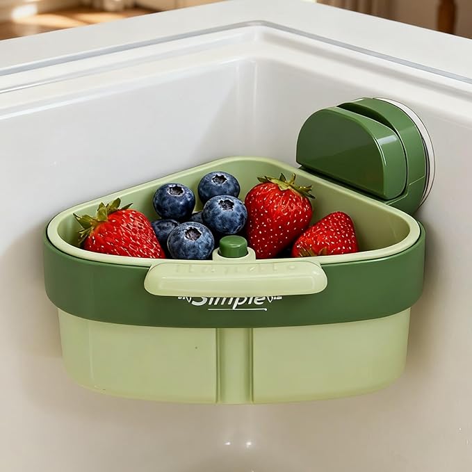 2026 New Suction Cup Sink Strainer | Corner Sink Strainer | Sinks Trash Food - Image 6