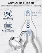 YASONIC Shower Caddy Hanging, Never Rust Shower Organizer Hanging, Aluminum - Image 6