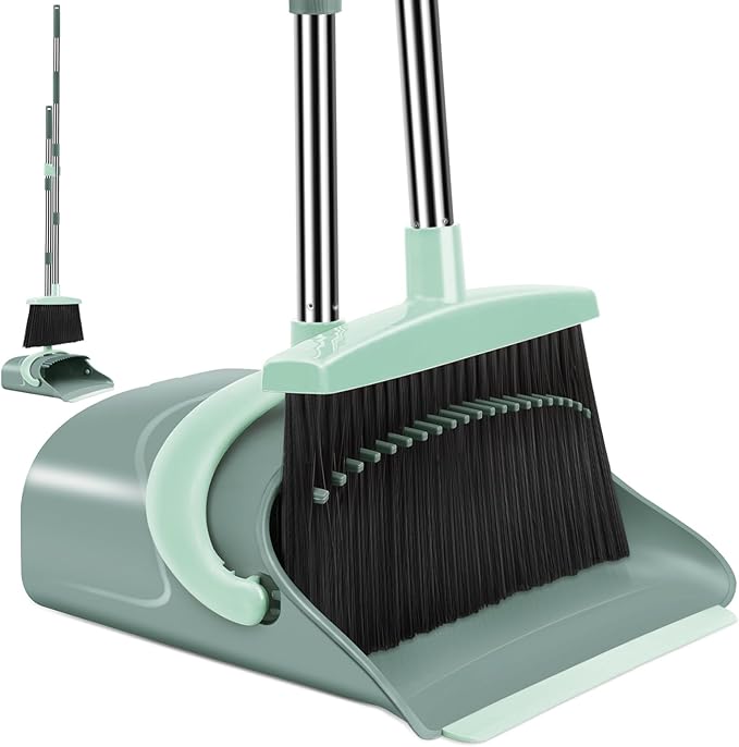 Broom and Dustpan Set for Home, Dust pan by BroomdustpanwithComboSet