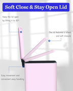 JM.YIPENG 17L Rubbish Bin, Pedal Bin - Image 4