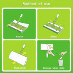 Wet Mopping Pad Refills for Swiffer Sweeper Wet Pads, Wet Sweepping Cloths - Image 3