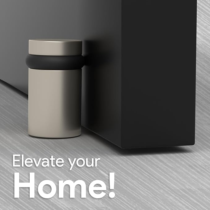 Mega Handles Floor Door Stopper, Quickly Installed Wall Protector, Wall - Image 3