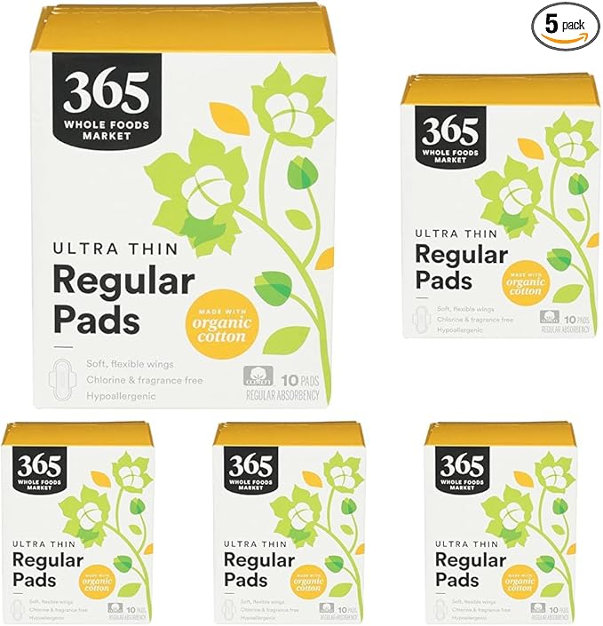 Azalea, Organic Cotton Pads, 10 ct by WholeFoodsMarket