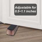 2 Pack Door Stoppers, Zinc Alloy Door Stop - Image 3