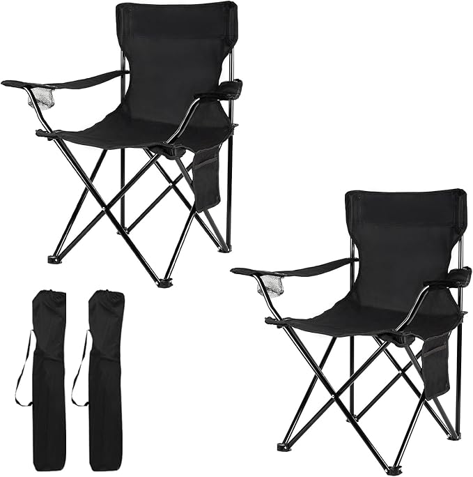 Damei century Folding Camping Chairs- Lightweight, Portable Chair for Beach, Lawn, Outdoor Sports by Dameicentury