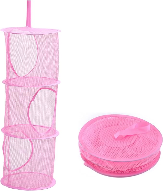 Mesh Hanging Storage Basket by Gouccpu