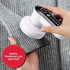 SINGER Compact Fabric Shaver and Lint Remover | Portable, Battery Operated - Image 2