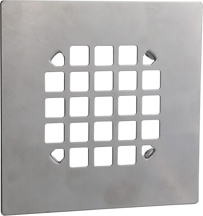 Danco 11034 Square Snap-in Shower Drain Cover in Chrome - Image 2