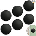 Door Stoppers for Wall with Strong Back Adhesive, No-Falling Round Door Knob by Bovinde