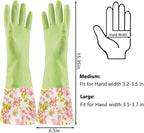 KINGFINGER Rubber Latex Waterproof Dishwashing Gloves - Image 2