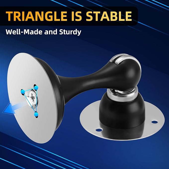 YDAJIURI 2Pack Magnetic Door Stop No Drilling Door Stop - Image 9