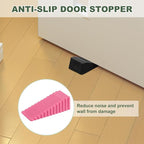 uxcell 2 Pcs Door Stoppers for Bottom of Door, 28mm/1.10 Inch Door Stops - Image 5