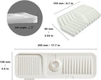 Kitchen Silicone Sink Splash Guard, 5° Slope Type Design Sink Mat, Sink Faucet - Image 7