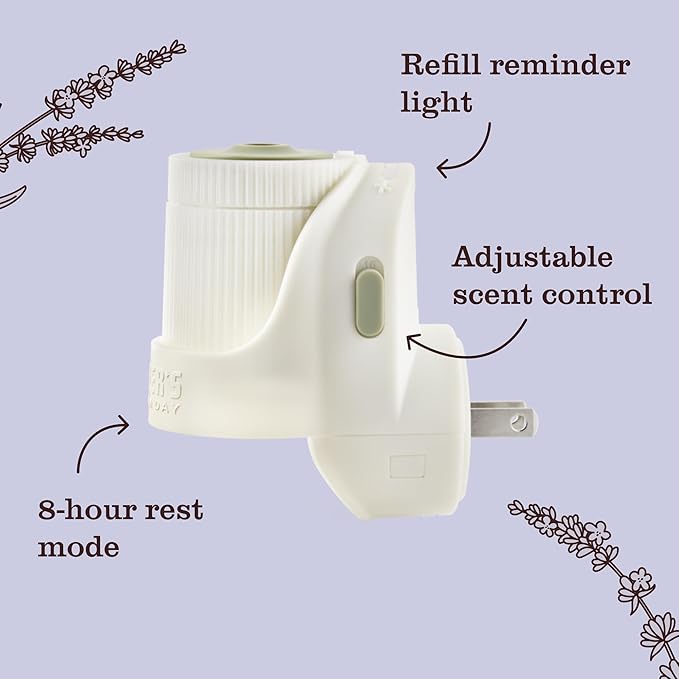 MRS. MEYER'S CLEAN DAY Premium Scented Oil Diffuser Kit, 1 warmer and .67 fl oz - Image 5