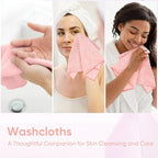 HOMEXCEL Microfiber Washcloths 12 Pack, Highly Absorbent and Soft Face Towel - Image 6