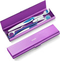 Wider Aluminum Toothbrush Travel Case, Portable Travel Toothbrush Holder by Oralphi