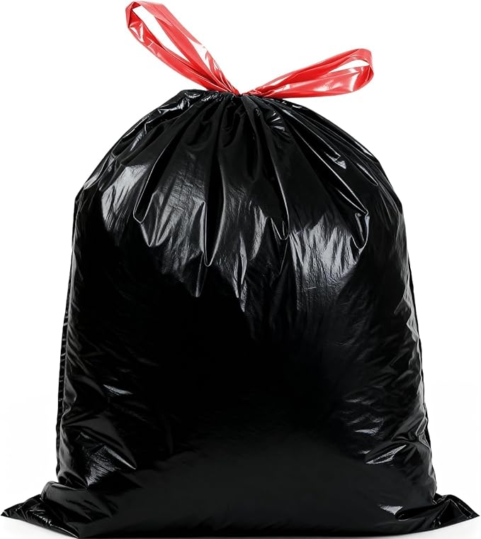 XUXRUS 2.6 Gallon Small Black Bathroom Trash Bags, Tear-Resistant & Leak-Proof - Image 9
