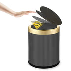 Automatic Bathroom Trash Cans Touchless, 3.7 Gallon Modern Motion Sensor Trash by Onlcuk