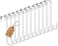 12 Pack Over The Door Hooks, Door Hanger Hook, Towel Hooks by Optish