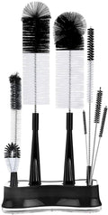 ALINK 8 Pack Black Bottle Brush Cleaning Set by ALINK
