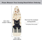 Cat Piano Print Ironing Board Cover Protector Music Note Print Iron Board Cover - Image 5