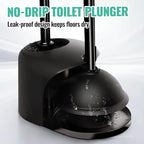 2PACK 3 in 1 Toilet Brush and Plunger Set - Image 4