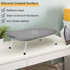 SAVUK 12 X 30 inch Smart Table Top Ironing Board Cover and Pad - Image 3
