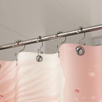 Titanker Shower Curtain Hooks Rings, Rust Resistant Metal Double Glide Shower - Image 6