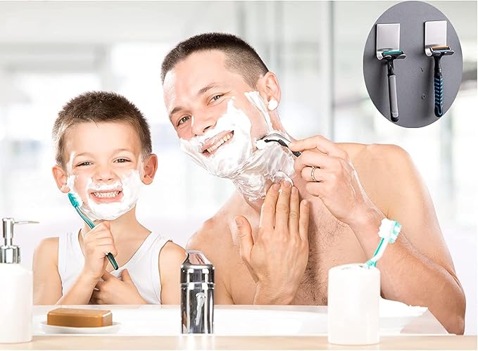 Razor Holder Shaver Hook Hanger Stand - Image 3