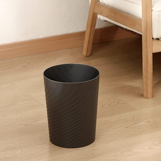 UUJOLY Plastic Small Trash Can Wastebasket, Garbage Container Basket - Image 3