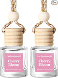 HoogaLife Car Air Freshener Diffuser 2 Pack Hanging Cherry Bloom Car Air by HoogaLife