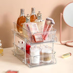 Swab Holder Canisters with Lid, Bathroom Qtip Dispenser Apothecary Jars - Image 7