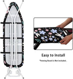 Dragonfly Flowers Ironing Board Cover Thick Soft Ironing Board Protector - Image 5