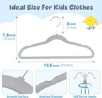 HOUSE DAY 13.5 Inch Kids Hangers 30 Pack - Image 2