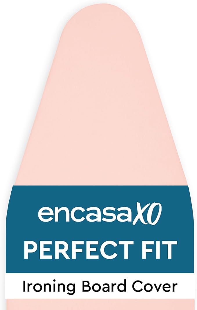 Encasa XO Ironing Board Cover and Pad 49"x18" - 4mm Felt Wide Iron Board Cover by EncasaXO