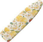 Cute Floral Lemon Ironing Board Cover and Pad Standard Ironing Board Cover by Darisoco