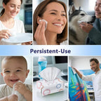 Disposable Face Towels, Biodegradable Dry Wipes - Image 5