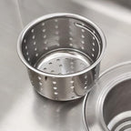 Kitchen Sink Drain Basket Only, 3-inch Basket by GZILA